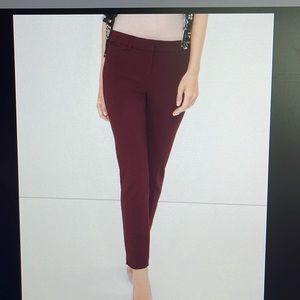 Cleaning out my closet!!!  WHBM mulberry pant, 2.  Worn only a few times.